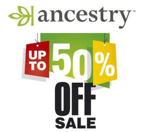 Ancestry has a great sale going on NOW thru Jan 7th - for NEW MEMBERS, get up to 50% off on a membership at Ancestry.com! Take your AncestryDNA test results to the next level with this amazing offer.